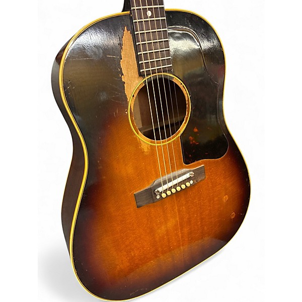 Vintage 1960 Gibson J45 Tobacco Acoustic Guitar