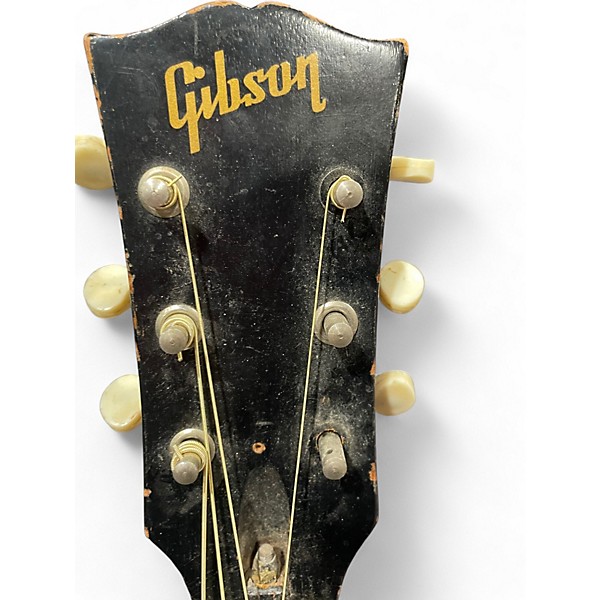 Vintage 1965 Gibson lg0 Antique Natural Acoustic Guitar