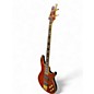 Used Schecter Guitar Research C4 4 String Red Finish Electric Bass Guitar