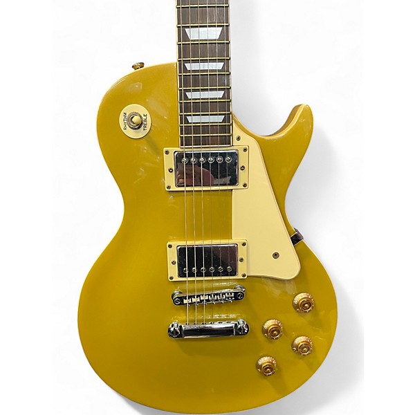 Vintage 1999 SX LES PAUL STYLE SINGLE CUT Gold Top Solid Body Electric Guitar