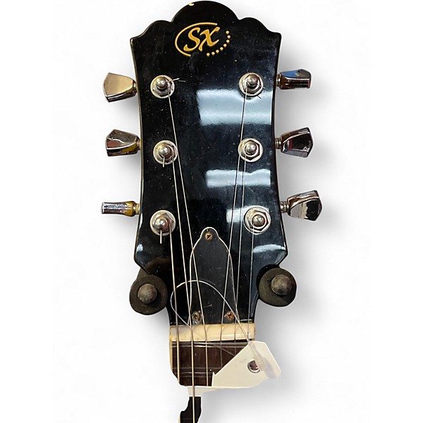 Vintage 1999 SX LES PAUL STYLE SINGLE CUT Gold Top Solid Body Electric Guitar