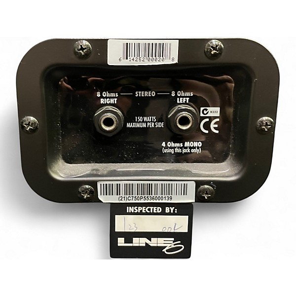 Used Line 6 Spider 412 4x12 Slant Guitar Cabinet