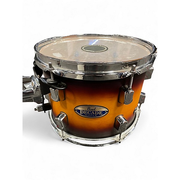 Used Pearl 5 Piece DECADE AMBER BURST Drum Kit