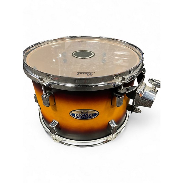 Used Pearl 5 Piece DECADE AMBER BURST Drum Kit