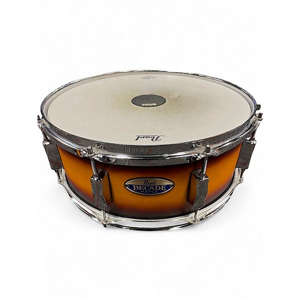 Used Pearl 5 Piece DECADE AMBER BURST Drum Kit