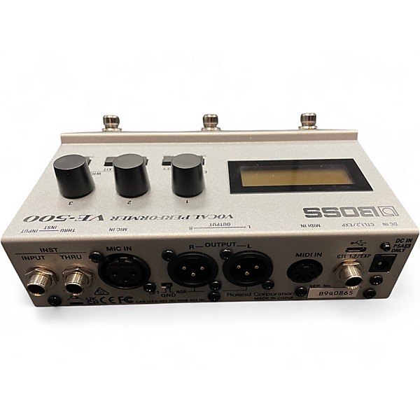 Used BOSS VE500 Vocal Performer Vocal Processor