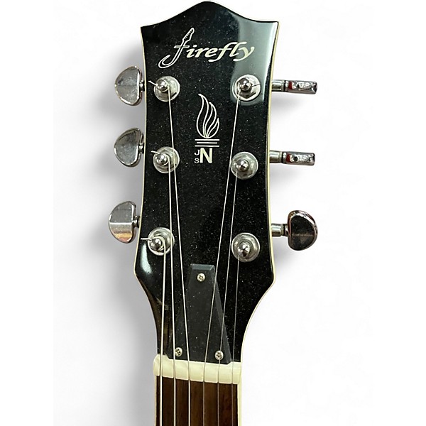 Used Firefly FFLP HHH Dark Cherry Burst Solid Body Electric Guitar