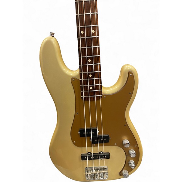 Used Fender Precision Bass Special Active Antique Gold Electric Bass Guitar