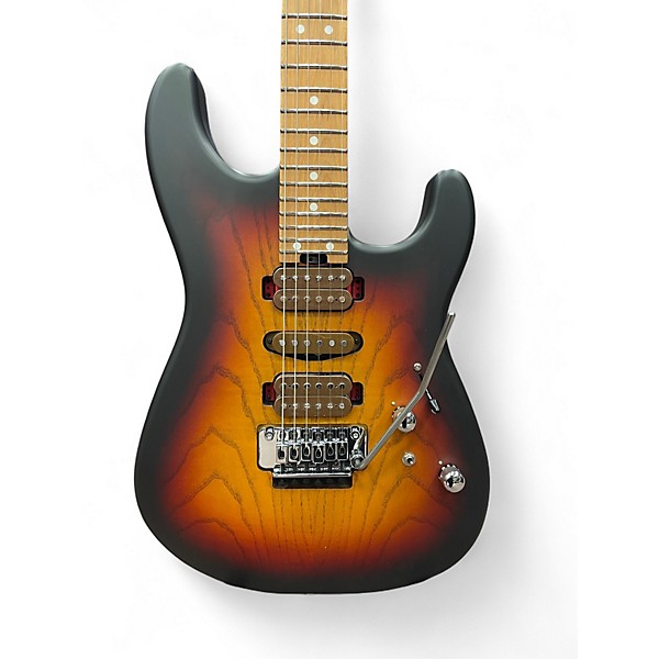 Used Charvel Guthrie Govan Signature MJ Series San Dimas SD24 CM 3 Tone Sunburst Solid Body Electric Guitar