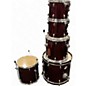 Used Ludwig 6 Piece Accent CS Ruby Red Drum Kit thumbnail