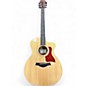 Used Taylor 214CE Natural Acoustic Electric Guitar thumbnail