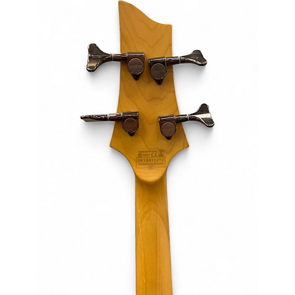 Used Schecter Guitar Research Omen 4 String MAHAGONY Electric Bass Guitar