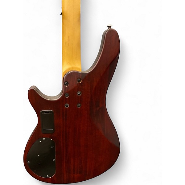 Used Schecter Guitar Research Omen 4 String MAHAGONY Electric Bass Guitar