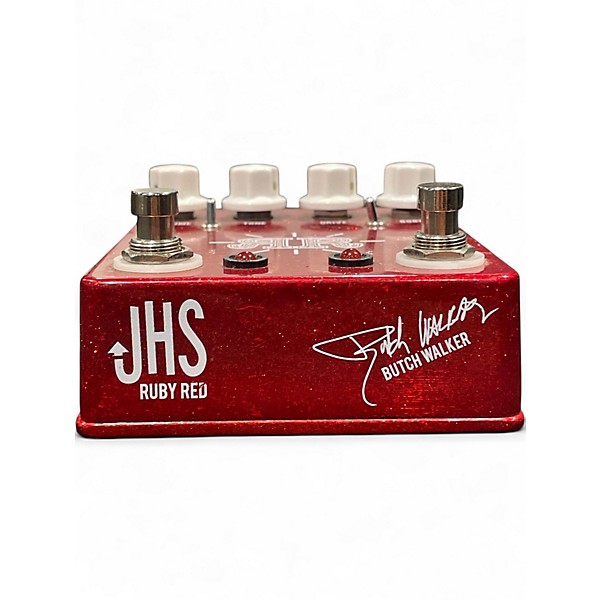 Used JHS Pedals Ruby Red Butch Walker Effect Pedal