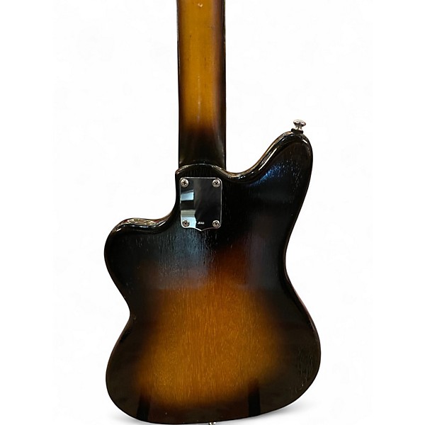 Vintage 1960s Teisco Audition Sunburst Solid Body Electric Guitar