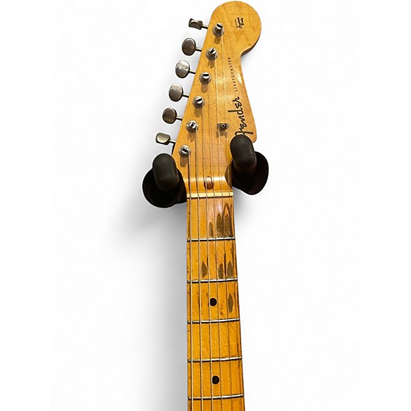 Vintage 1959 Fender Stratocaster 3 Tone Sunburst Solid Body Electric Guitar