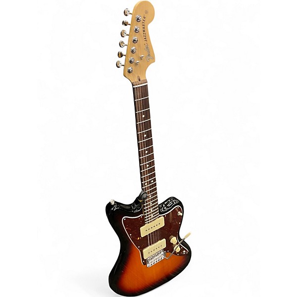 Used Fender American Performer Jazzmaster 3 Color Sunburst Solid Body Electric Guitar