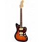 Used Fender American Performer Jazzmaster 3 Color Sunburst Solid Body Electric Guitar