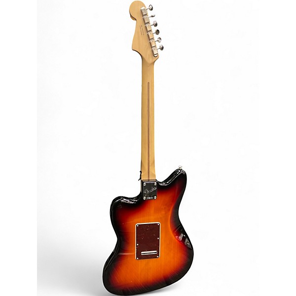 Used Fender American Performer Jazzmaster 3 Color Sunburst Solid Body Electric Guitar