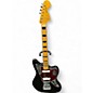 Used 2023 Fender VINTERA II JAGUAR Black Solid Body Electric Guitar thumbnail