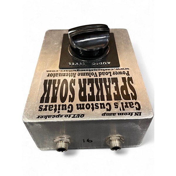 Used Carl's Custom Guitars SPEAKER SOAK ATTENUATOR Pedal