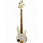 Used Ernie Ball Music Man StingRay 5 Special HH Antique Ivory Electric Bass Guitar thumbnail
