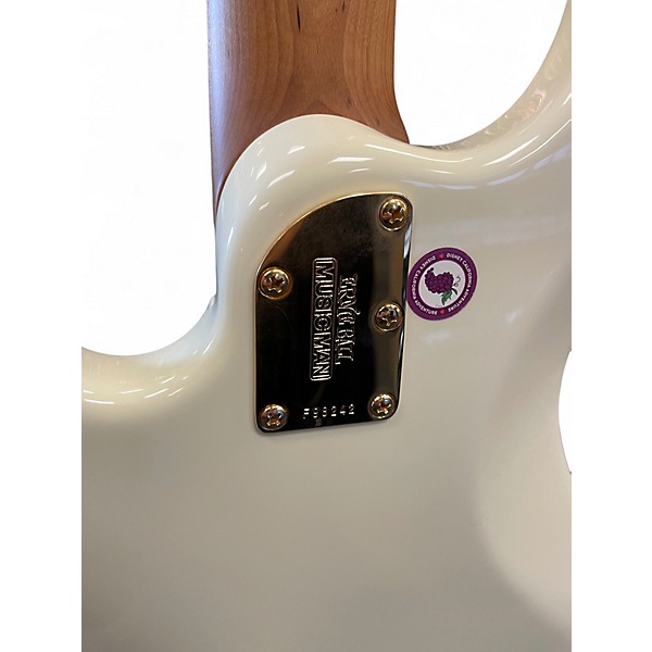 Used Ernie Ball Music Man StingRay 5 Special HH Antique Ivory Electric Bass Guitar