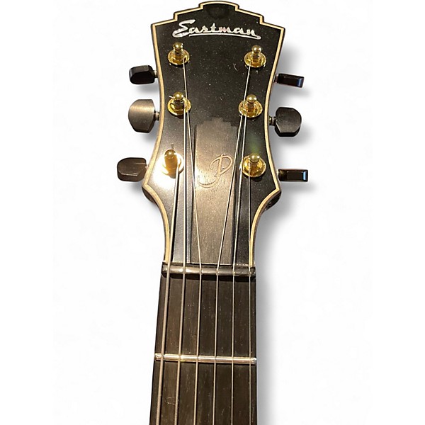 Used 2022 Eastman AR380CE-HB John Pisano Signature Honey Burst Hollow Body Electric Guitar