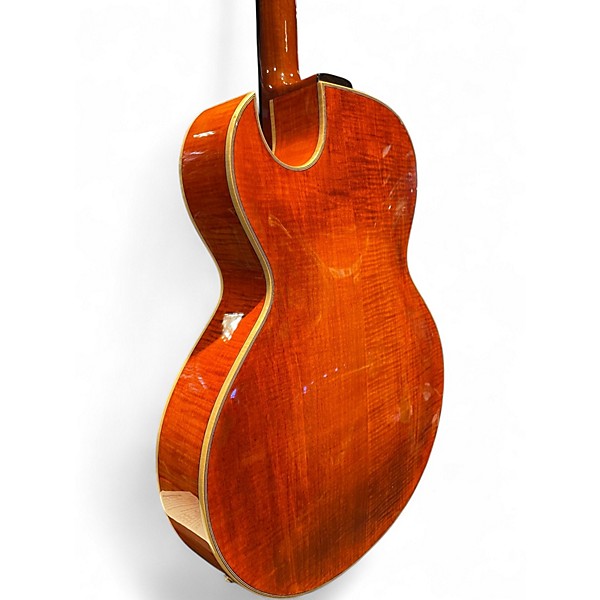 Used 2022 Eastman AR380CE-HB John Pisano Signature Honey Burst Hollow Body Electric Guitar