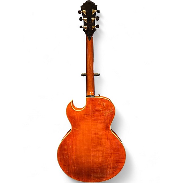 Used 2022 Eastman AR380CE-HB John Pisano Signature Honey Burst Hollow Body Electric Guitar