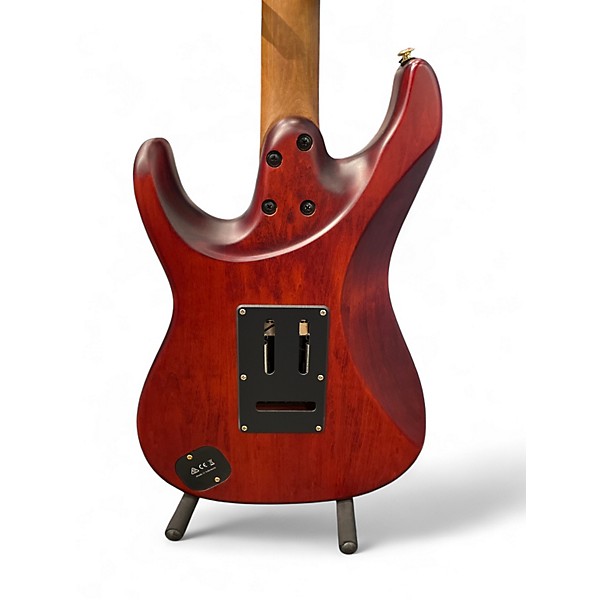 Used 2019 Ibanez SLM10-TRM Trans Red Solid Body Electric Guitar