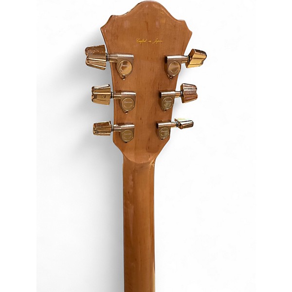 Vintage 1981 Ibanez M340 Natural Acoustic Guitar