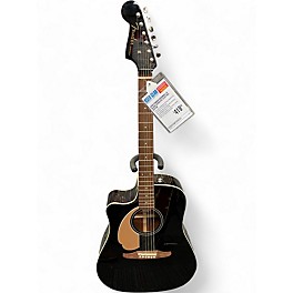 Used Fender Redondo LH Black Acoustic Electric Guitar