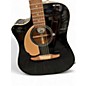 Used Fender Redondo LH Black Acoustic Electric Guitar
