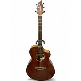 Used Breedlove Discovery Concert CEMH Mahogany Acoustic Electric Guitar