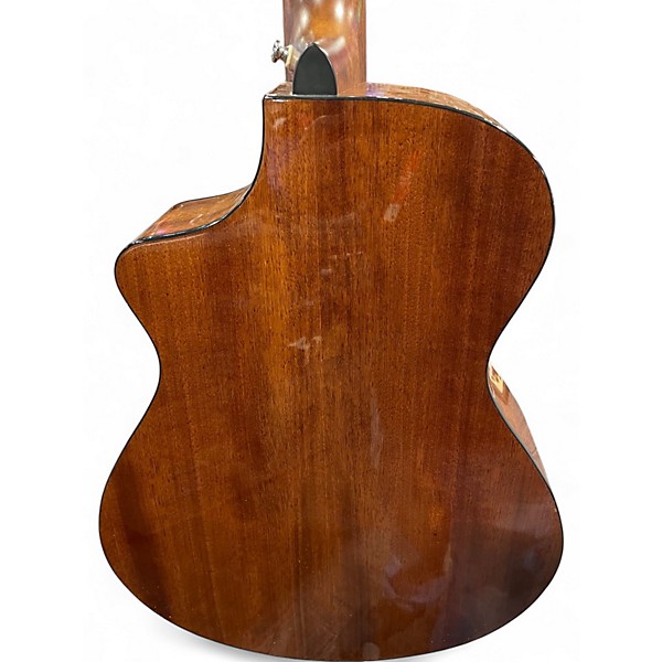 Used Breedlove Discovery Concert CEMH Mahogany Acoustic Electric Guitar