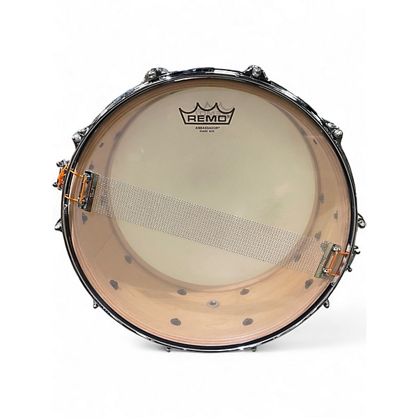 Used Pearl 6.5X14 Masters Premium Snare PUTTY GRAY Drum