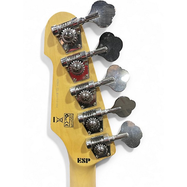 Used ESP LTD Surveyor 5 5 String Natural Electric Bass Guitar