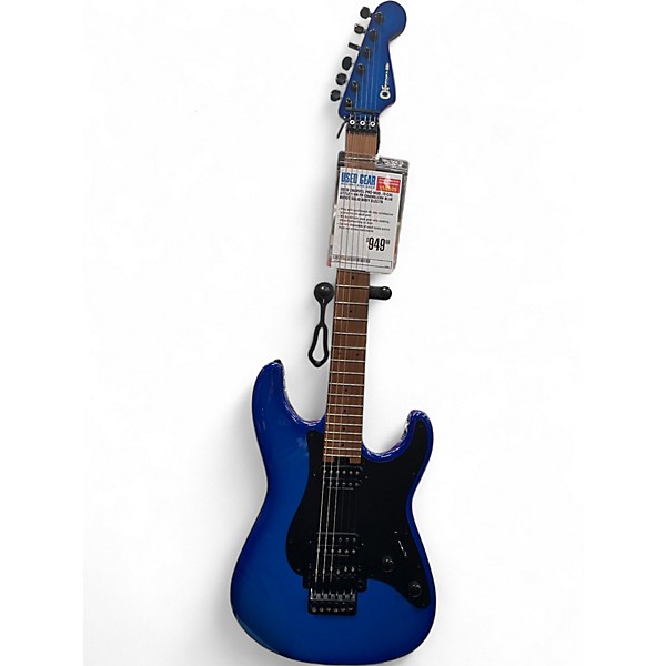 Used Charvel Pro-Mod So-Cal Style 1 HH FR Chameleon Blue burst Solid Body Electric Guitar