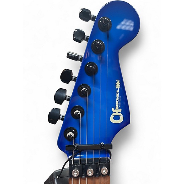 Used Charvel Pro-Mod So-Cal Style 1 HH FR Chameleon Blue burst Solid Body Electric Guitar