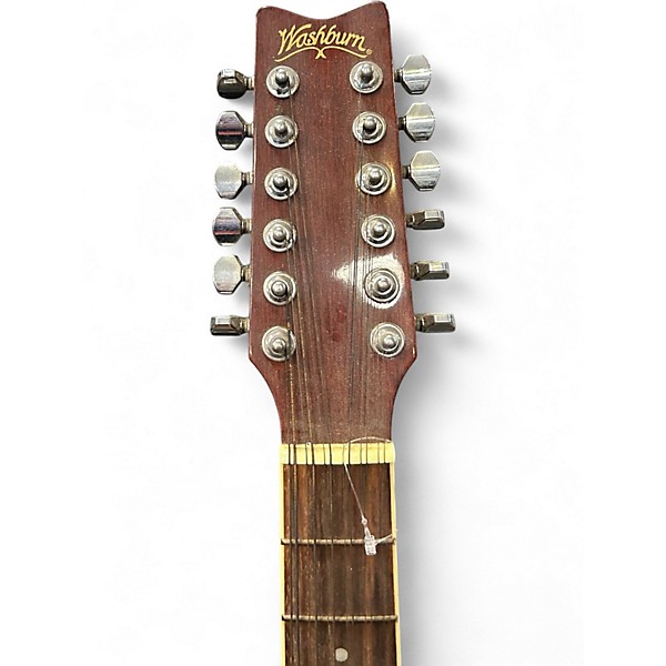 Used Washburn D10S12 NATURAL 12 String Acoustic Guitar