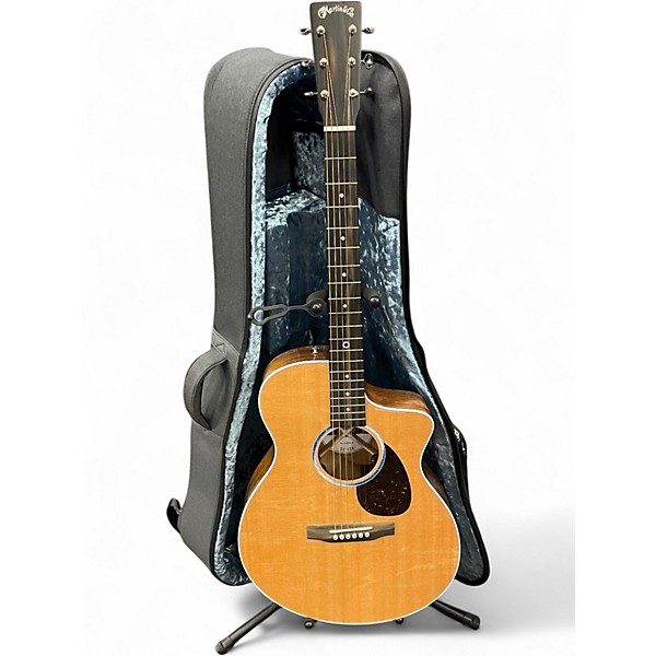 Used Martin SC13E NATURAL AND KOA Acoustic Electric Guitar