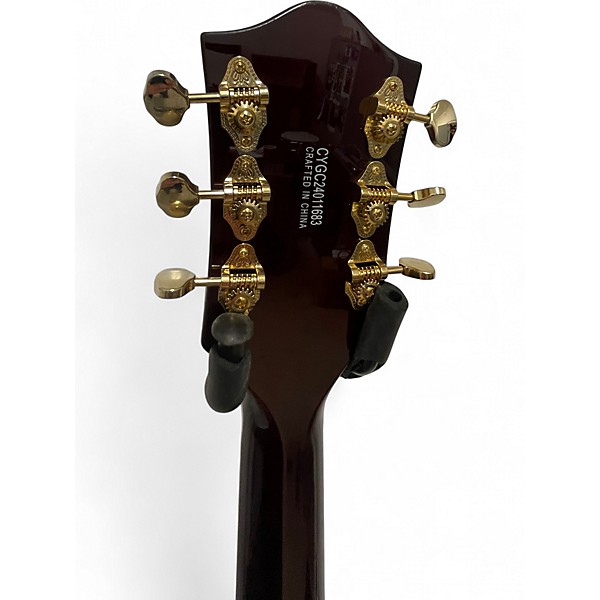 Used Gretch  G5422TG Black Cherry Hollow Body Electric Guitar