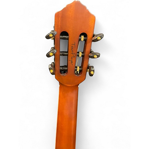 Used Ortega tour player Brown Classical Acoustic Electric Guitar