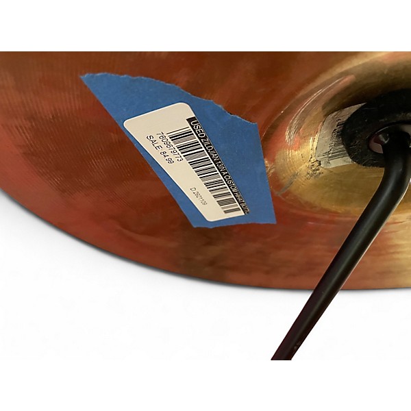 Used Zildjian 13in A Custom Hihat Bottom Cymbal