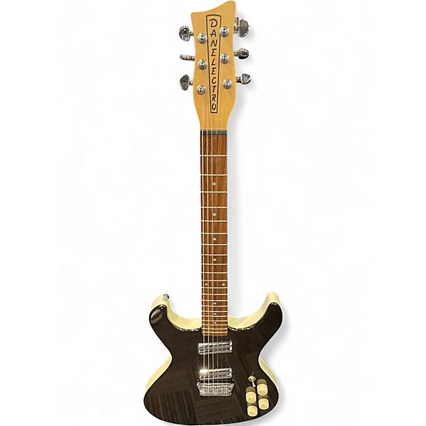 Used Danelectro Hodad Black Solid Body Electric Guitar