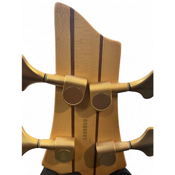 Used Schecter Guitar Research C4 4 String Maroon Electric Bass Guitar