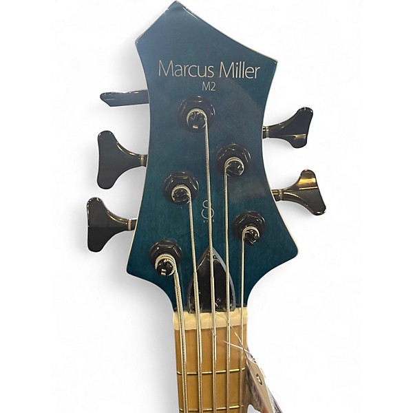 Used Sire Marcus Miller M2 Blue Agave Electric Bass Guitar