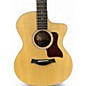 Used Taylor 214CE Deluxe Natural Acoustic Electric Guitar