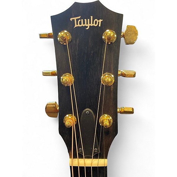 Used Taylor 214CE Deluxe Natural Acoustic Electric Guitar